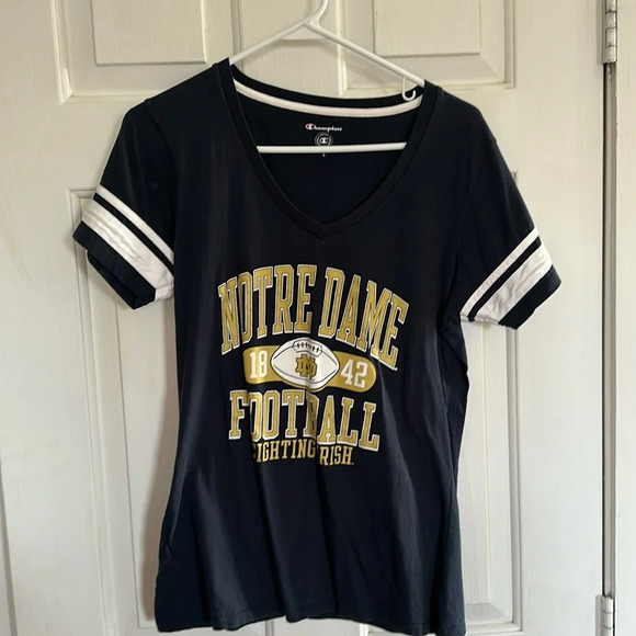 Champion Norte Dame Tshirt Size Large - Picture 1 of 3